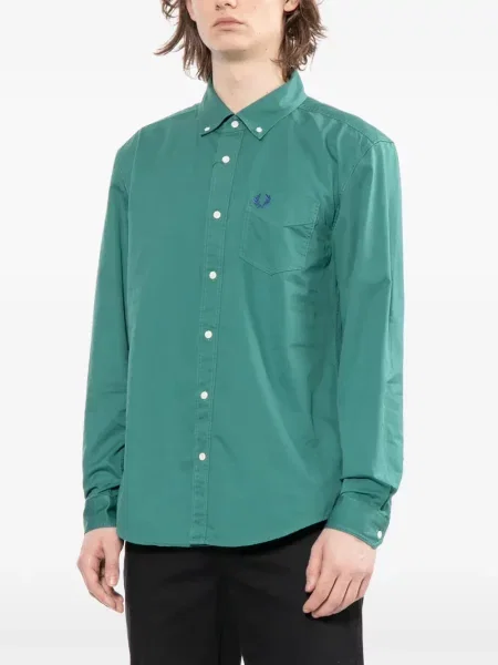 Cămașă Fred Perry verde