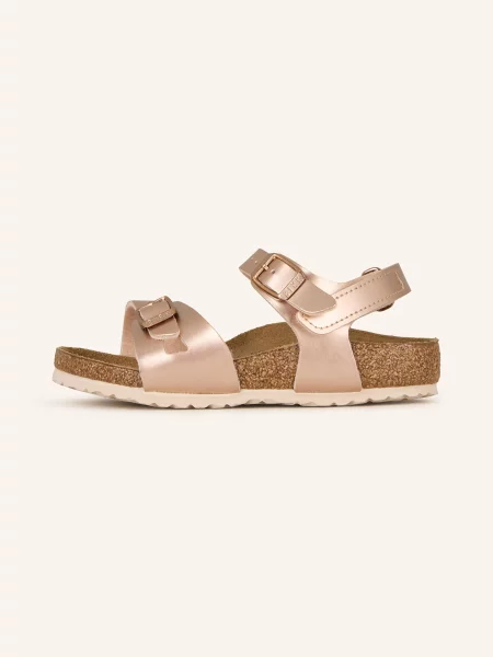 Birkenstock Sandały Rio rosegold