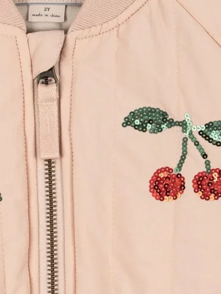Konges Sløjd куртка-бомбер дитяча JUNO SEQUIN BOMBER JACKET