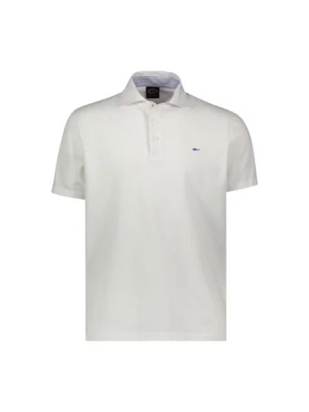 Koszulka polo Paul & Shark biała