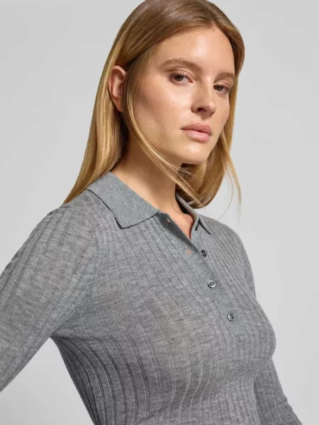 Koszulka henley z wełny Style Icon Collection