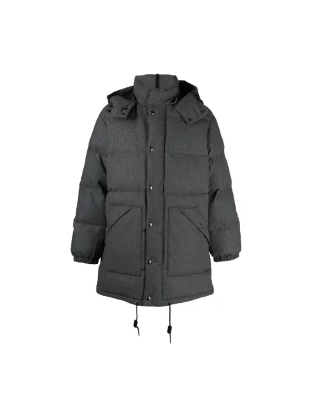 Kurtka puchowa Polo Ralph Lauren wełniana szara