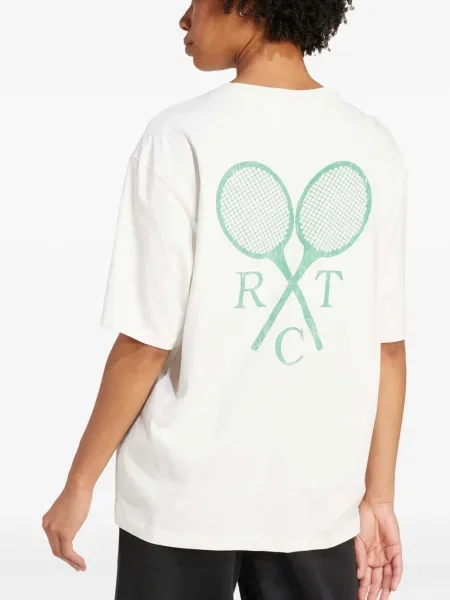 Top Adidas tenis alb