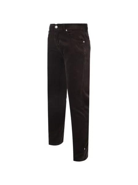 Pantaloni Barba de catifea cord maro