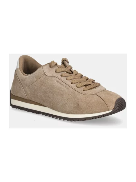 Sneakersy Michael Kors skórzane beżowe