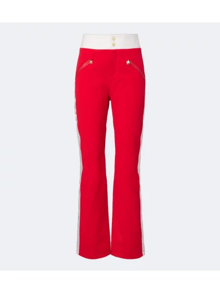Pantaloni de schi Bogner evazate roșu