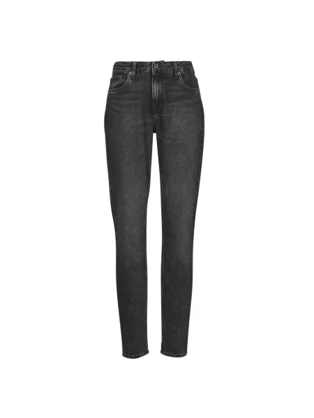 Zožene kavbojke Pepe Jeans črna