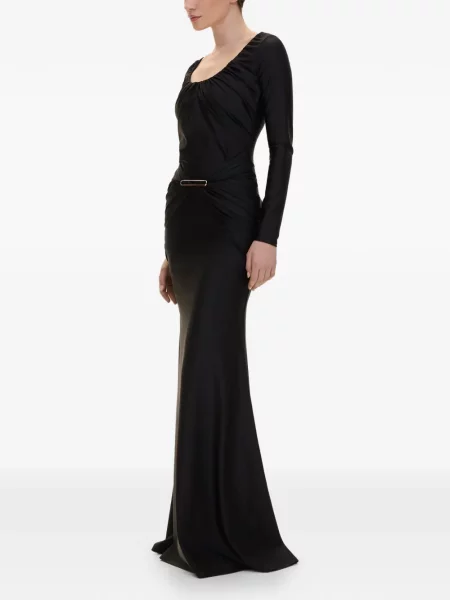 Rochie V:pm Atelier cu volane negru