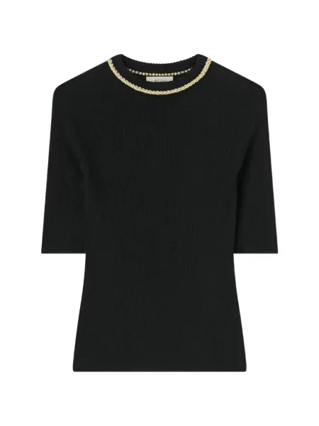 Tricou Retori tricotate negru