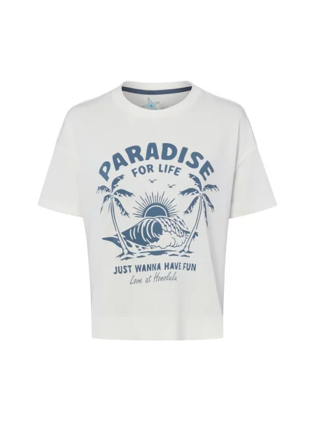 Marie Lund Koszulka Paradise Kobiety S biały