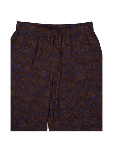 Pantaloni Matteau cu cordon maro