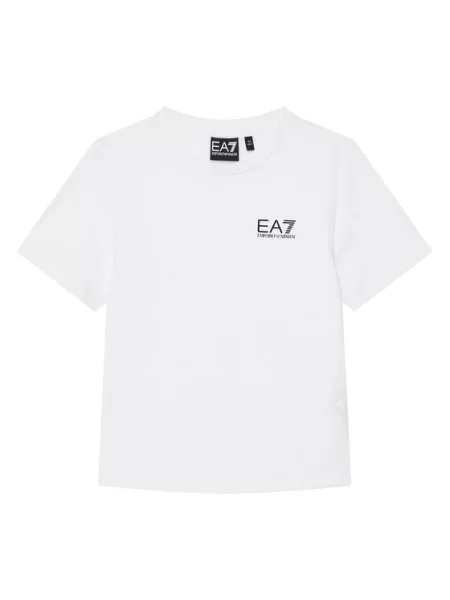 Детская футболка Ea7 Emporio Armani белая