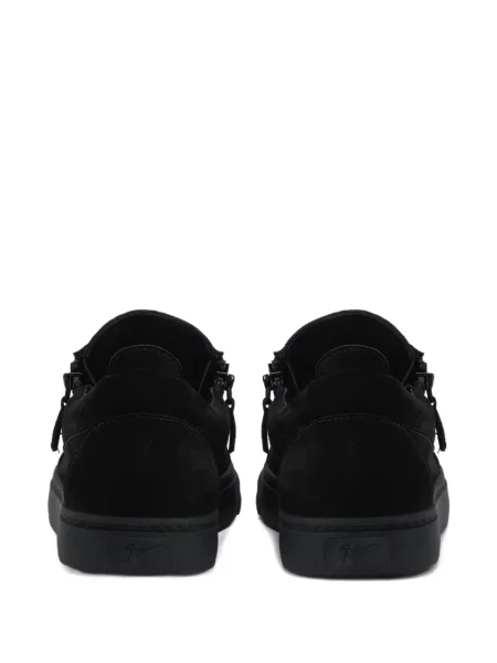 Sneakerși Giuseppe Zanotti Frankie din dantelă negru