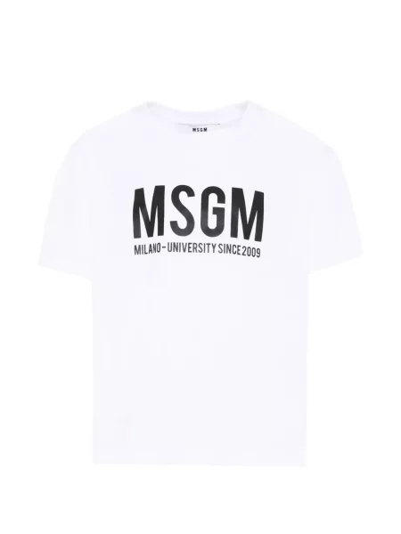 Koszulka dziecięca Msgm biała