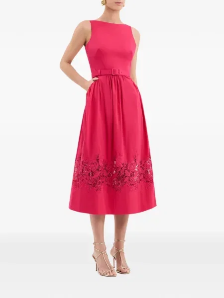 Rochie midi Rebecca Vallance roz