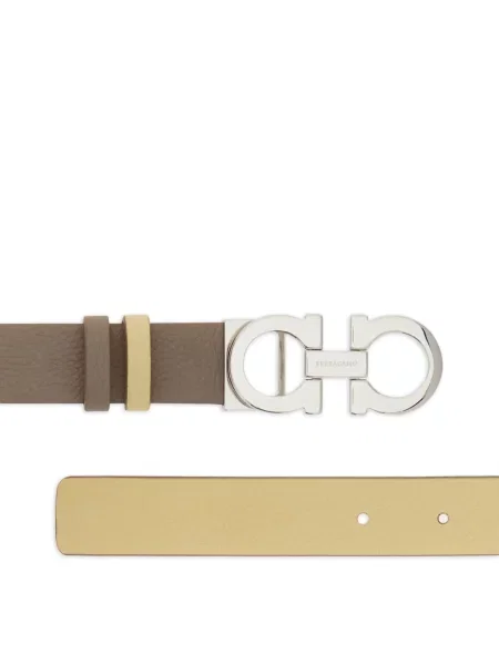 Cu centură reversibil curea Ferragamo maro