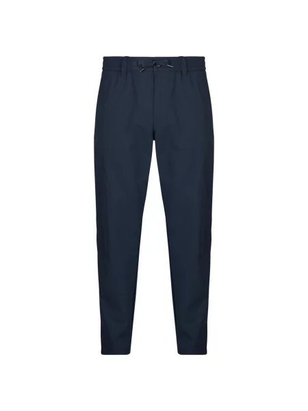 Pantaloni chino Boss conici albastru