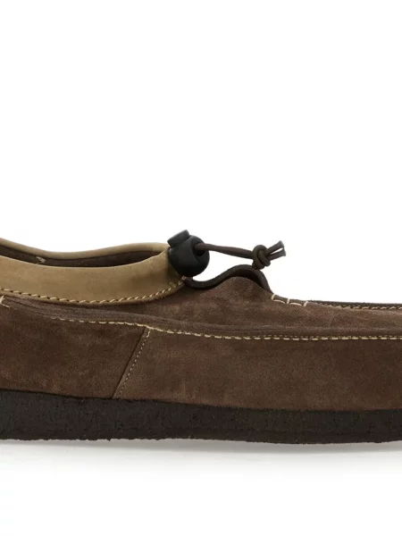 Szarvasbőr húzózsinór loafer Woburn Walk barna