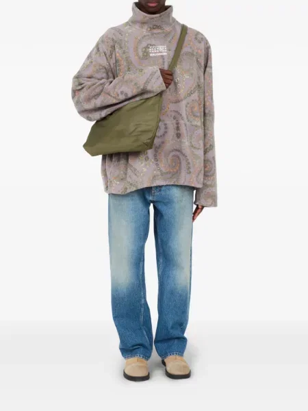 Body Mm6 Maison Margiela cu autograf verde