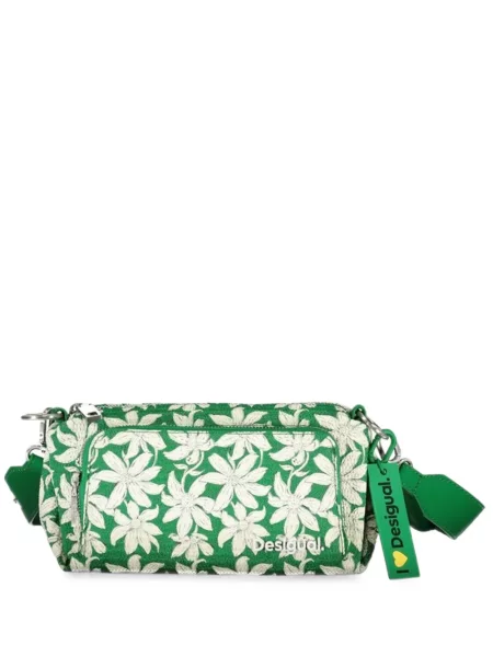 Geantă Desigual cu model floral cu imagine verde