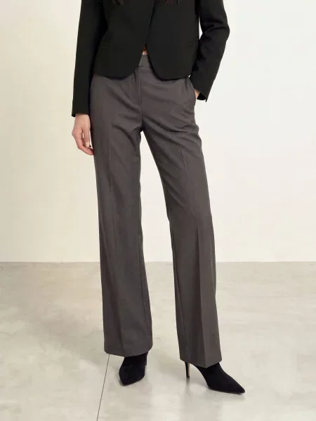 Leger Studio Spodnie Bootcut Fergie grau szare