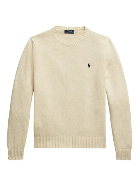 Fular Polo Ralph Lauren plisat tricotate cu imagine albastru
