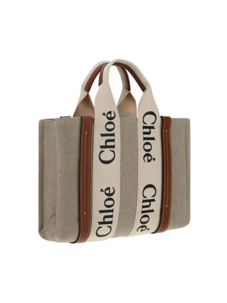 Shopperka Chloe skórzana brązowa