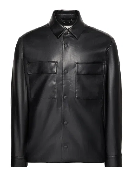 Calvin Klein Jeans Geacă de primăvară-toamnă negru