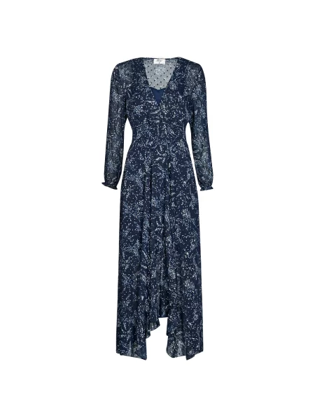 Maxi obleka Betty London modra
