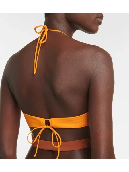 Bikini Nensi Dojaka cu gât halter