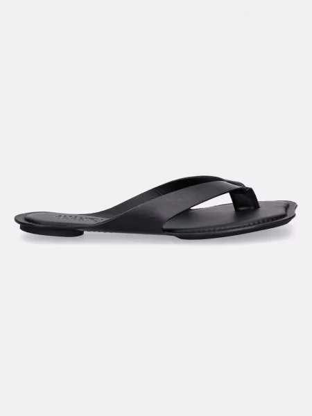 Maison Margiela șlapi de damă din piele negru