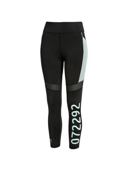 Leggings Puma cu imagine negru