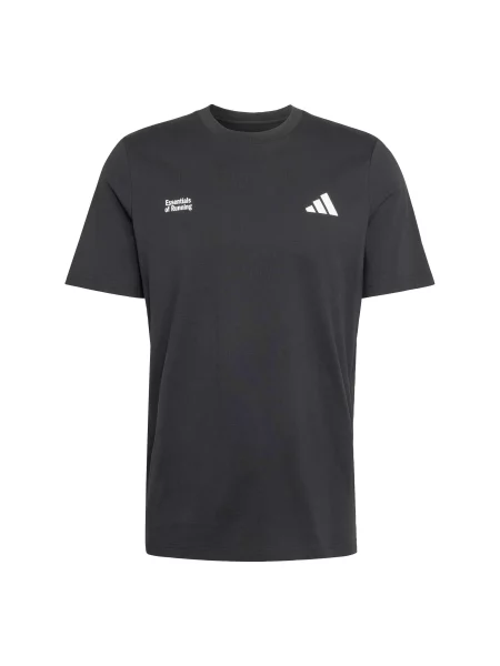 ADIDAS PERFORMANCE Tricou funcțional Essentials negru alb