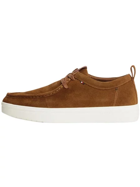 Pantofi Tommy Hilfiger maro