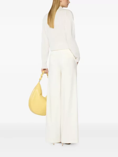 Pantaloni Genny alb