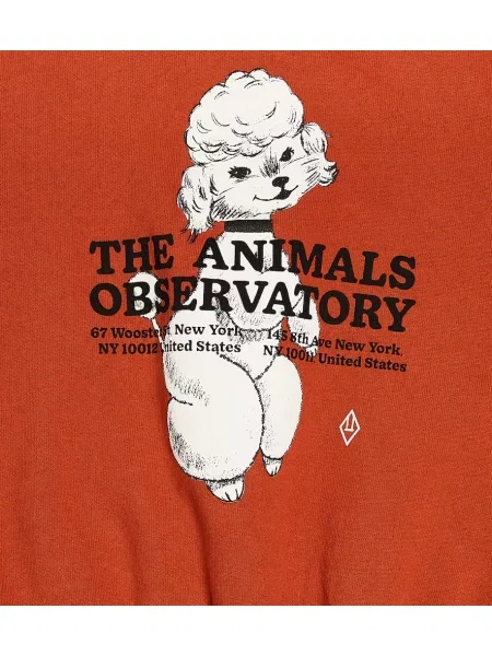 Φούτερ The Animals Observatory κόκκινο