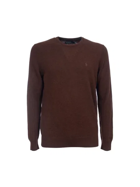 Sweter Polo Ralph Lauren brązowy