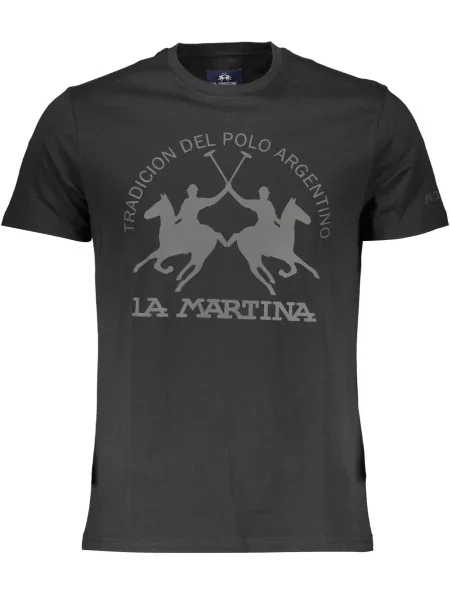 Tricou La Martina scurt negru