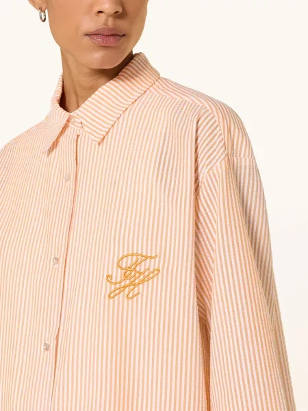 Tommy Hilfiger Bluzka orange biała