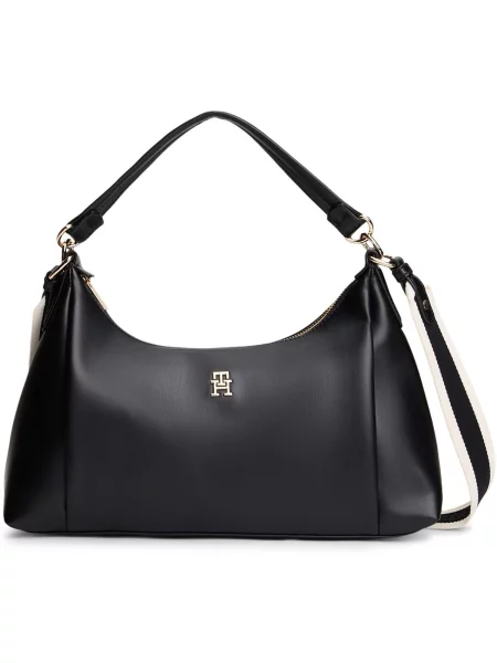 Tommy Hilfiger Kabelka Th Essential Shoulder Bag čierna