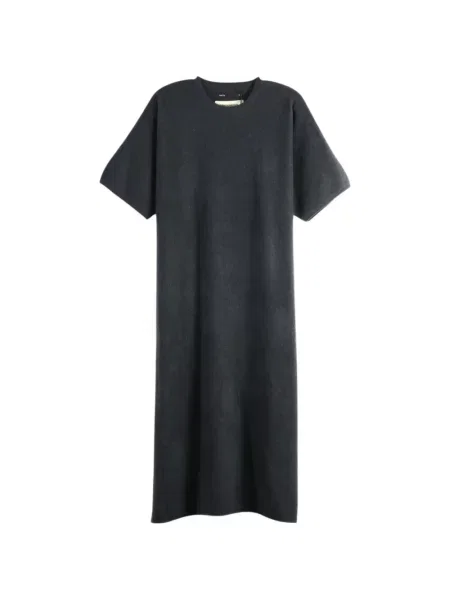 Scurt rochie midi Frenckenberger tricotate gri