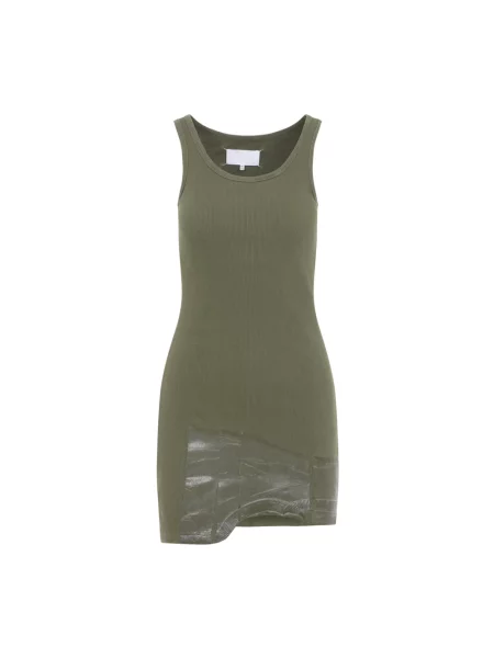Sukienka mini Maison Margiela zielona
