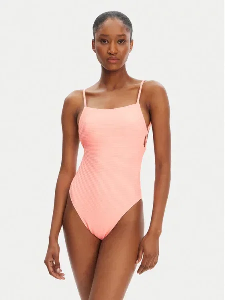 Billabong Strój kąpielowy Tanlines Eva One Piece Koralowy