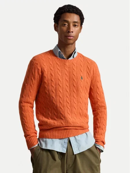Szvetter Polo Ralph Lauren narancsszínű