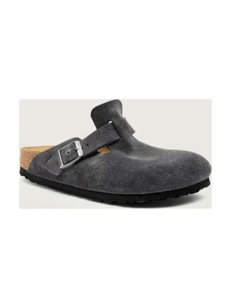 Pantofi Birkenstock din piele gri