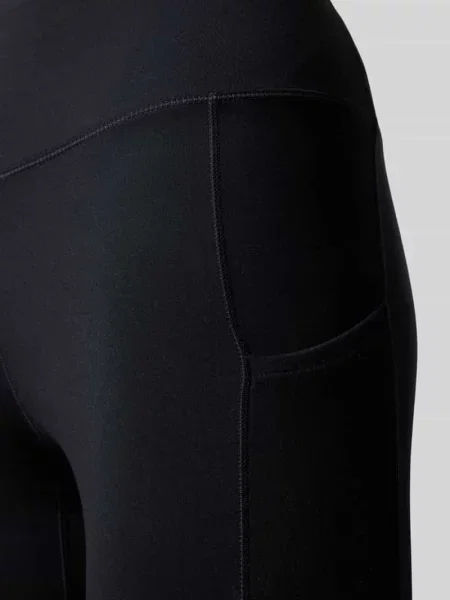 Legginsy typu slim fit z nadrukiem logo Nike Training czarne