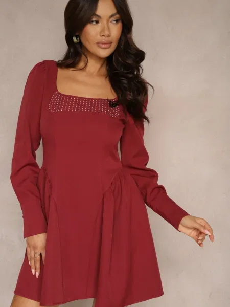 Rochie Enadis bordo
