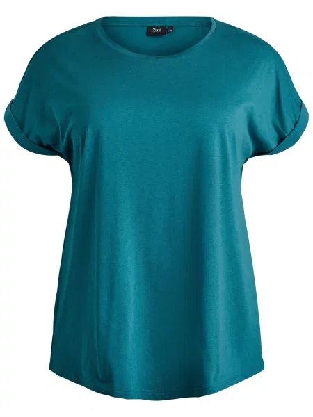 Zizzi Tricou Mkatja petrol verde