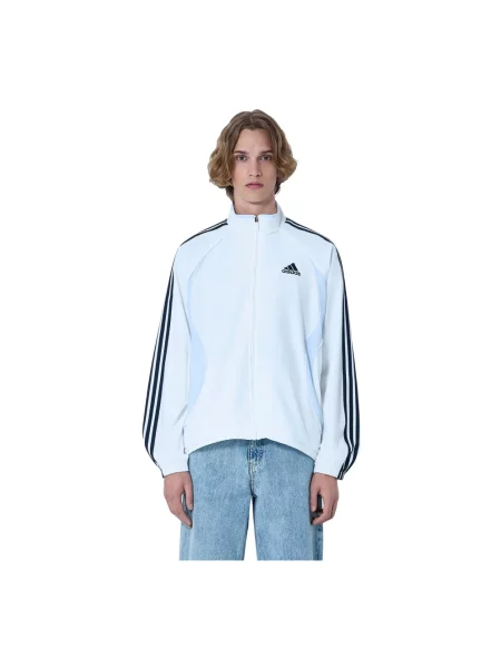 Kurtka Adidas z logo biała