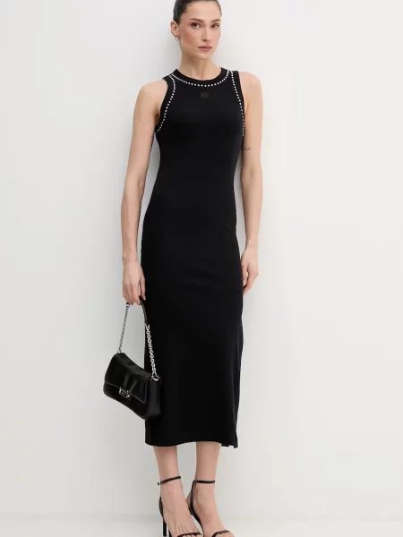 Dkny sukienka czarna